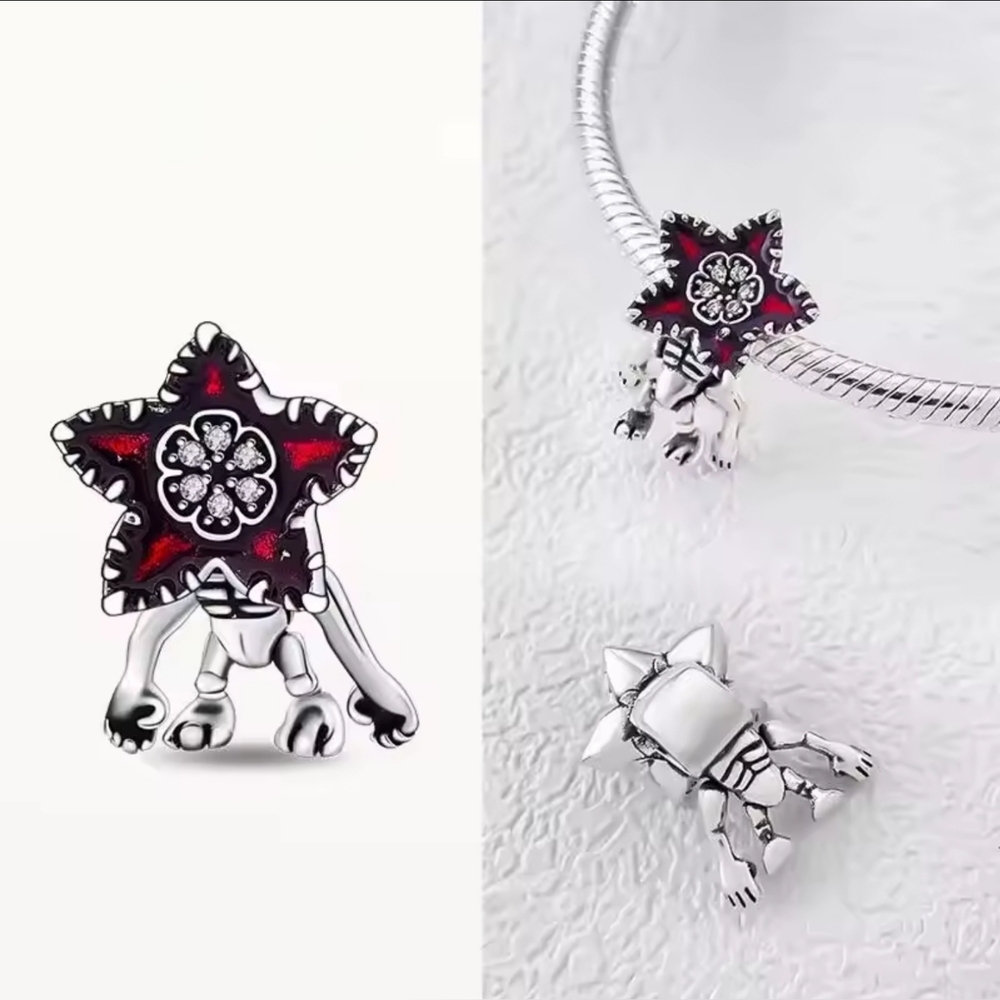 Stranger Things 925 Sterling Silver Demogorgon